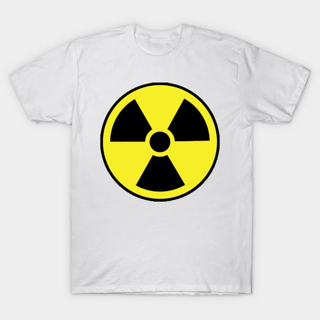 Radiation warning symbol T-Shirt by your.loved.shirts